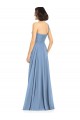 Dusty Blue A-Line One Shoulder Long Formal Dress / Bridesmaid Dress Bolton