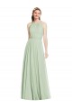 Sage A-Line Halter Neck Long Bridesmaid Dress / Evening Dress Bolton