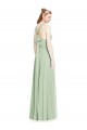 Sage A-Line Halter Neck Long Bridesmaid Dress / Evening Dress Bolton