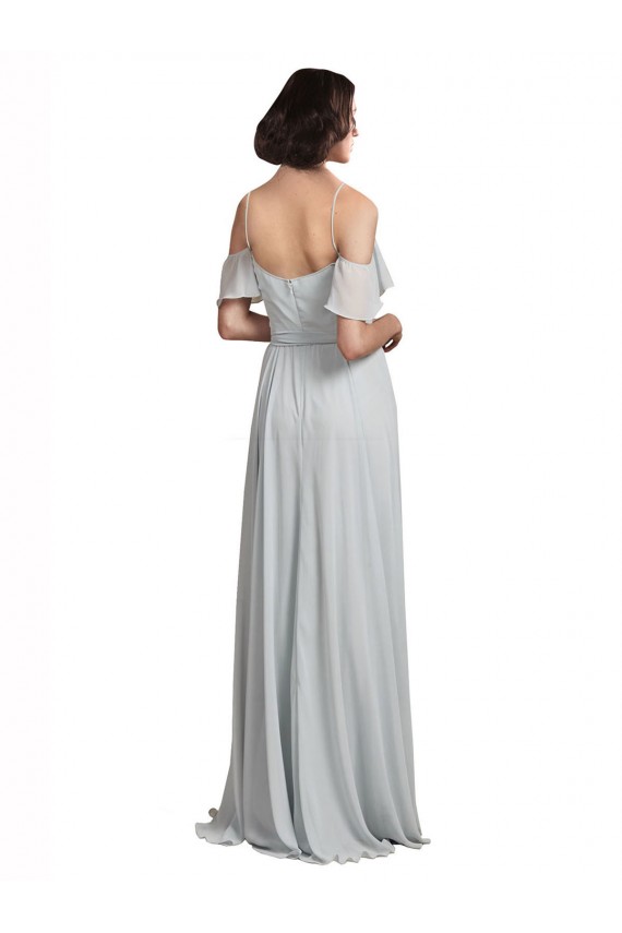 Frost A-Line Spaghetti Straps Long Formal Dress / Bridesmaid Dress Bolton