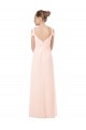 Keyhole Back Pink A-Line Sweetheart Long Bridesmaid Dress / Evening Dress Bolton