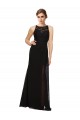 Black Sheath High Neck Long Bridesmaid Dress Bolton