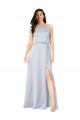 Open Back Fog A-Line Halter Neck Long Formal Evening Gown / Bridesmaid Dress Bolton