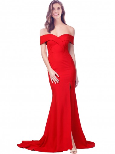 Red Mermaid Sweetheart Long Bridesmaid Dress / Evening Dress Bolton