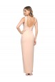 Nude Sheath Square Neck Long Formal Evening Gown / Prom Dress / Bridesmaid Dress Bolton