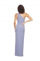 Smoke Blue Sheath One Shoulder Long Formal Evening Gown / Prom Dress / Bridesmaid Dress Bolton