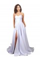 White A-Line Sweetheart Long Beach Wedding Dress Bolton