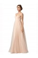 Nude A-Line Sweetheart Long Bridesmaid Evening Gowns Bolton