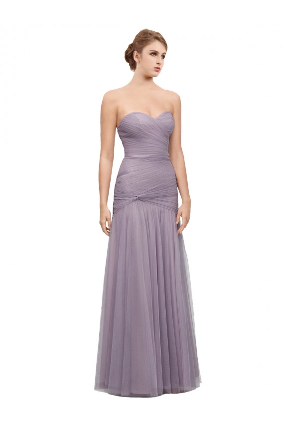 Heather Mermaid Sweetheart Long Bridesmaid Dress Bolton