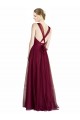 Open Back A-Line Sweetheart Long Bridesmaid Dress Bolton