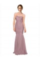 Mermaid Strapless Long Bridesmaid Dress Bolton