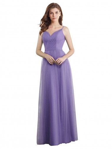 V-Back A-Line Sweetheart Long Formal Dress / Bridesmaid Dress Bolton