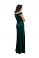 Dark Green A-Line Square Neck Long Formal Evening Gown / Prom Dress / Bridesmaid Dress Bolton