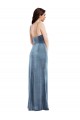 Low Back Dusty Blue Trumpet Sweetheart Long Formal Evening Gown / Prom Dress / Bridesmaid Dress Bolton